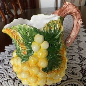 Authentic Handmade Italian Pitcher